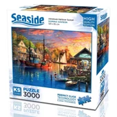 Ks Games 3000 Parça Amerikan Limanında Gün Batımı Puzzle - Dominic Davison thumbnail 1