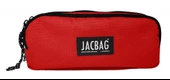 Jacbag Üç Bölmeli Çocuk ve Yetişkin Kalem Çantası - Kırmızı - Kadın/Kız Çocuk thumbnail 2