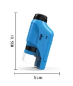 Taşınabilir Mini Ayaksız El Mikroskobu Mini Boy - Led Işıklı - 3