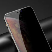 Apple iPhone 13 Mini - Ekran Koruyucu Kor Privacy Hayalet Cam Ekran Koruyucu - 5