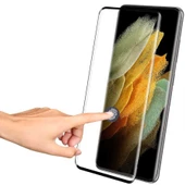 Samsung Galaxy S23 Ultra - Ekran Koruyucu Full Glue Kind Dias Cam Ekran Koruyucu - 3
