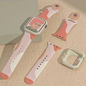 Apple Watch 44mm - Kordon Silikon Kordon KRD-62 - 5