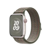 Apple Watch 40mm - Kordon Hasır Kordon Strap Kayış KRD-91 - 2