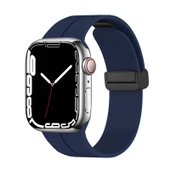 Apple Watch 7 41mm - Kordon Silikon Kordon KRD-84 - 3