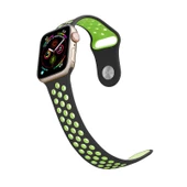 Apple Watch Ultra 49mm - Kordon Silikon Strap Kayış KRD-02 - 7