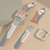 Apple Watch 44mm - Kordon Silikon Kordon KRD-62 - 7