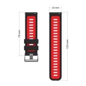 Xiaomi Amazfit Pace - Kordon Silikon Kordon KRD-55 - 2