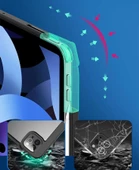 Apple iPad Pro 11 2022 M2 - Tablet Kılıfı 360 full Korumalı Arkası Şeffaf Nort Standlı Kılıf - 7