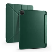 Apple iPad Pro 12.9 2022 M2 - Tablet Kılıfı Kalem Bölmeli Korumalı Standlı Tri Folding Kılıf - 1