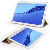 Huawei MediaPad T5 10 inc - Tablet Kılıfı Smart Cover Standlı 1-1 Kılıf - 2