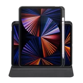 Apple iPad Pro 11 2020 (2.Nesil) - Tablet Kılıfı Kalem Bölmeli Dönebilen Termik Standlı Kılıf - 5