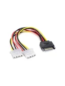 PrimeX PX-4829 Dişi Sata Power Molex 4 pin Güç Kablosu, Dişi Sata Molex Çevirici, Dişi Sata Power Çevirici kablo - 1