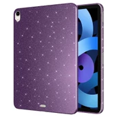 Apple iPad Air 10.9 2022 (5 Nesil) - Tablet Kılıfı Simli Parlak Görünümlü Koton Kılıf - 3