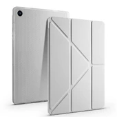 Samsung Galaxy Tab A9 Plus - Tablet Kılıfı Kalem Bölmeli Korumalı Standlı Tri Folding Kılıf thumbnail 2