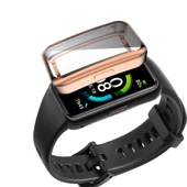 Huawei Band 6 - Kasa ve Ekran Koruyucu Watch Gard 09 Koruyucu Silikon - 2
