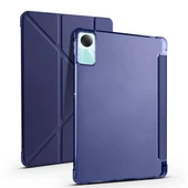 Xiaomi Redmi Pad SE - Tablet Kılıfı Kalem Bölmeli Korumalı Standlı Tri Folding Kılıf - 3