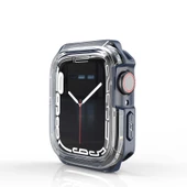 Apple Watch 38mm - Kasa ve Ekran Koruyucu Sert PC + Silikon Koruyucu Watch Gard 08 - 4