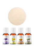 Çamaşır Kurutma Makinası İçin Uçucu Yağlar Seti 4 Adet 10ml (1 ADET YÜN KURUTMA TOPU XL HEDİYE) - 1