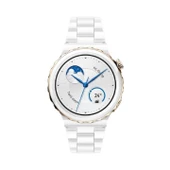 Huawei Watch GT 3 Pro 43mm Seramik Kasa ve Beyaz Seramik Kayış Akıllı Saat - 1