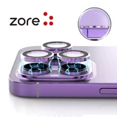 Apple iPhone 12 Pro Max - Kamera Lens Koruyucu Safir Parmak İzi Bırakmayan Anti-Reflective CL-12 - 2