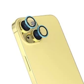 Apple iPhone 16 - Kamera Lens Koruyucu Safir Parmak İzi Bırakmayan Anti-Reflective CL-15 - 1
