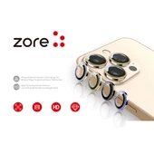 Apple iPhone 12 Pro Max - Kamera Lens Koruyucu Safir Parmak İzi Bırakmayan Anti-Reflective CL-12 - 5