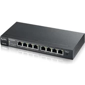 Zyxel GS1100-8HP 8 Port 10/100/1000 Mbps Gigabit Switch - 1