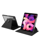 Apple iPad Pro 12.9 2020 (4.Nesil) - Tablet Kılıfı 360 full Korumalı Yatay Dikey Dönebilen Nayn Standlı Kılıf - 2