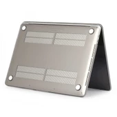 Apple Macbook 13.3' Pro 2020 - Alt ve Üst Koruyucu MSoft Kristal Kapak - 5