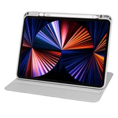 Apple iPad Air 10.9 2022 (5.Nesil) - Tablet Kılıfı Kalem Bölmeli Dönebilen Termik Standlı Kılıf - 3