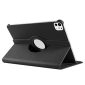 Apple iPad Pro 11 2024 - Tablet Kılıfı 360 full Korumalı Yatay Dikey Dönebilen Standlı Kılıf - 7