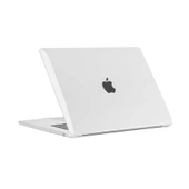 Apple Macbook 15' Air M3 A3114 - Alt ve Üst Koruyucu MSoft Kristal Kapak - 5