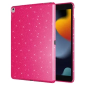 Apple iPad 10.2 2021 (9.Nesil) - Tablet Kılıfı Simli Parlak Görünümlü Koton Kılıf thumbnail 6