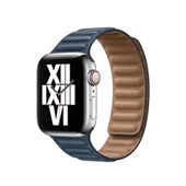 Apple Watch 38mm - Kordon Deri Kordon KRD-34 thumbnail 4