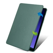 Samsung Galaxy Tab S9 - Tablet Kılıfı Kalem Bölmeli Dönebilen Termik Standlı Kılıf - 3