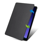 Samsung Galaxy Tab S9 - Tablet Kılıfı Kalem Bölmeli Dönebilen Termik Standlı Kılıf - 6