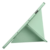 Samsung Galaxy Tab S9 - Tablet Kılıfı Kalem Bölmeli Korumalı Standlı Tri Folding Kılıf - 8