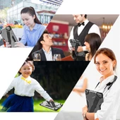 Samsung Galaxy Tab A 10.1 (2019) T510 - Tablet Kılıfı Koruyucu Zırh El Tutmalı Defens Tablet Kılıf thumbnail 6