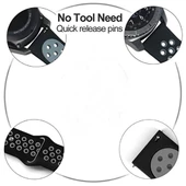 Samsung ​​Gear S3 22mm - Kordon Silikon Kordon KRD-02 thumbnail 7