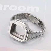 Apple Watch 7 45mm - Kordon Metal Kordon KRD-64 thumbnail 3