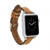 Bouletta Apple Watch Uyumlu Deri Kordon 38-40-41mm Ferro G19 - 11