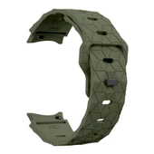 Samsung Watch 6 44mm 20mm - Kordon Futbol Desenli Spor Tasarımlı Silikon Kordon KRD-116 - 5