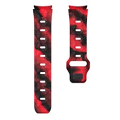 Samsung Watch 6 44mm 20mm - Kordon Futbol Desenli Spor Tasarımlı Silikon Kordon KRD-116 - 7