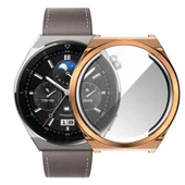 Huawei Watch GT3 Pro 43mm - Kasa ve Ekran Koruyucu Watch Gard 02 Koruyucu Silikon thumbnail 1