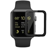 Apple Watch 38mm - Ekran Koruyucu Kenarları Metal Cam Ekran Koruyucu - 1