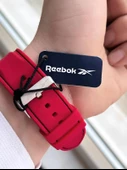 Reebok Silikon Kordon 50 Mt Suya Dayanıklı Dijital Seri Büyük Kasa Spor Erkek Kol Saati RV.PBIG-BG03 - 6