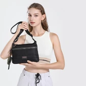 21K Barcelona Özel Kumaş Çapraz Askılı Kadın Postacı Çantası 3262 thumbnail 9