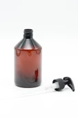 Kahverengi Sabun Şişesi, 500ml Sabun Şişesi, Plastik Sabun Şişesi - 2