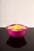 Easy Mix Süzgeçli Karıştırma Kabı ve Limon Sıkacağı 6'lı Set - 2