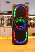 Kablosuz Kareoke Bluetooth Hoparlör 10 Watt Çoklu Giriş Ses Aygıtı - 3
